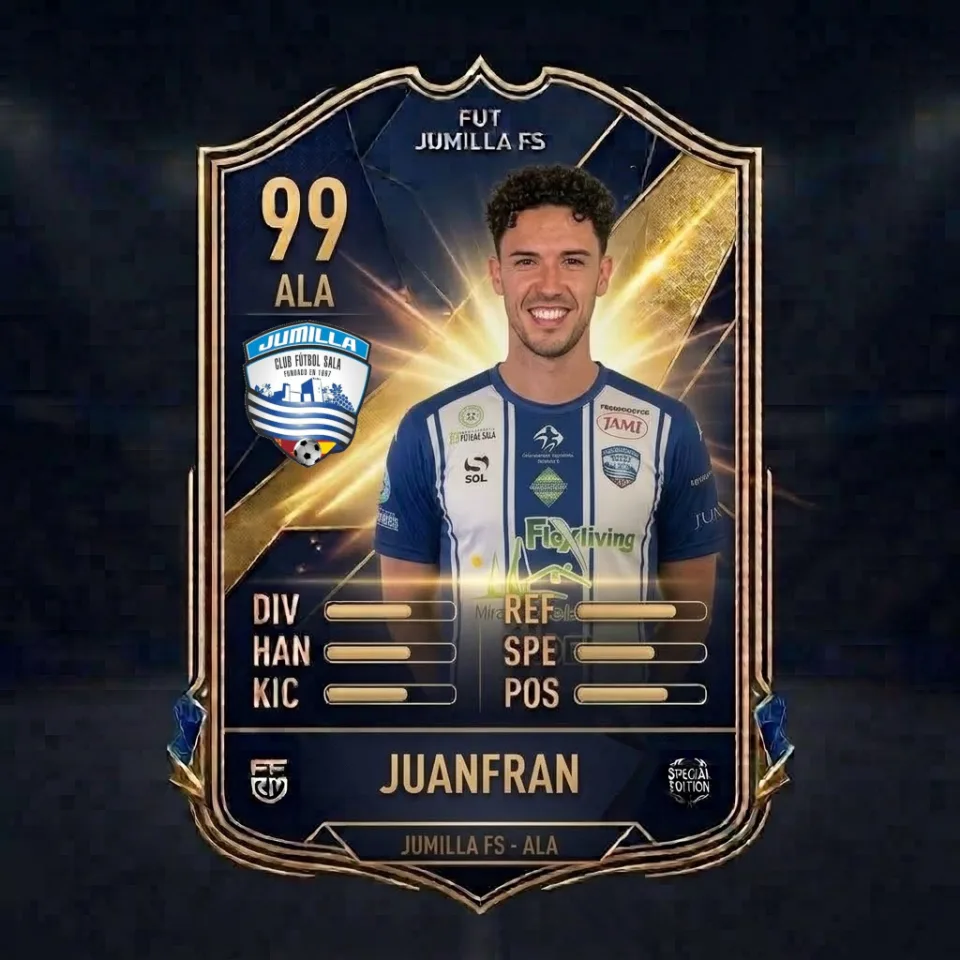 Juanfran Botía, integrante de la plantilla del CFS Jumilla