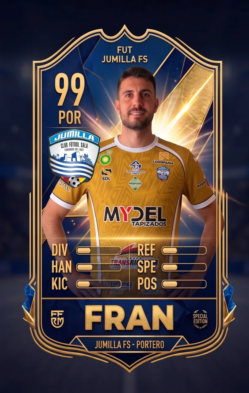 Fran, integrante de la plantilla del CFS Jumilla